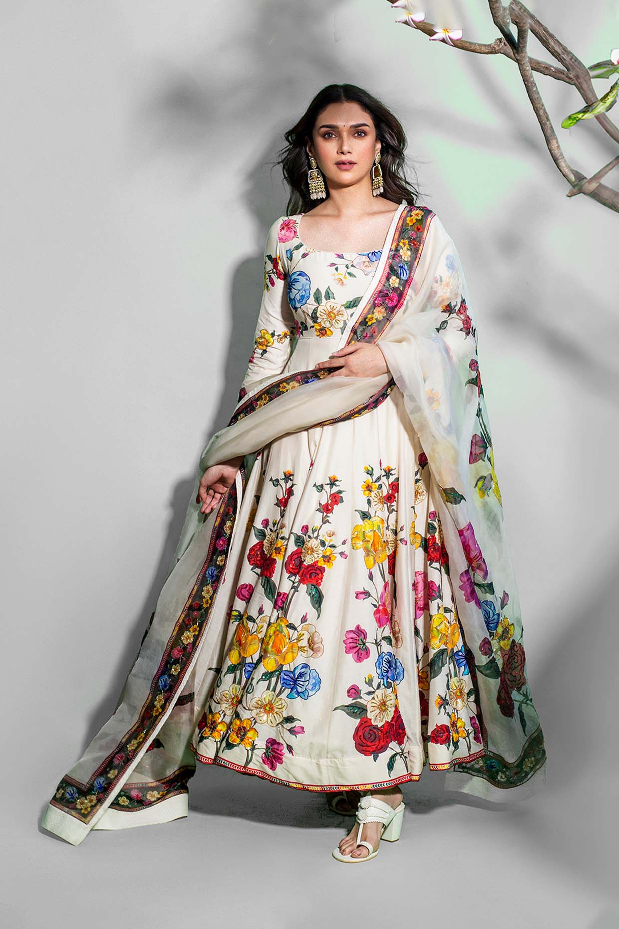 All Over Embroidered Sherwani