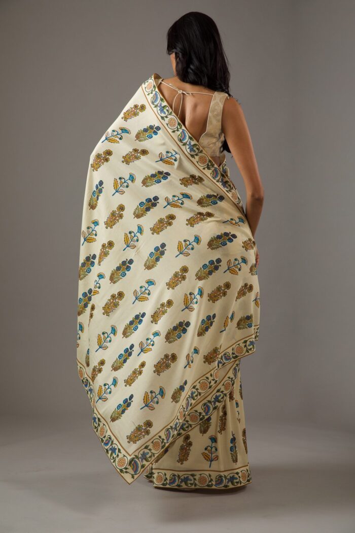 ROHIT BAL SILK CHANDERI SAREE - Image 2