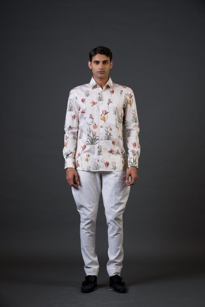 FLORAL DIGITAL PRINTED SHIRT